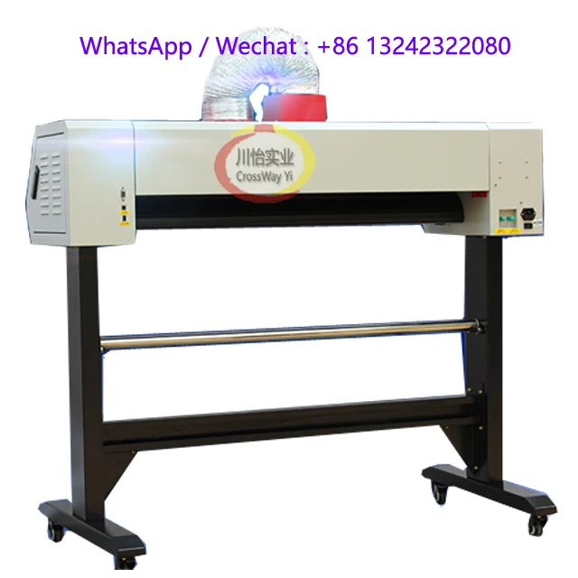 Fabric Vinyl Papers Leather Cutter Roller Laser Cutting Machine 50W For 800mm 1200mm