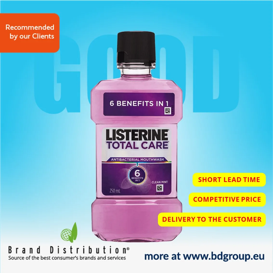 Listerine 250 ml full assortment Mounthwash