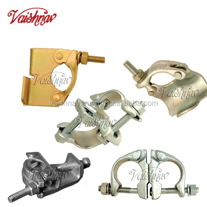 Q235 Steel Scaffolding with British Types Swivel and Pressed Fixed Clamp British Name for Scaffolding Couplers