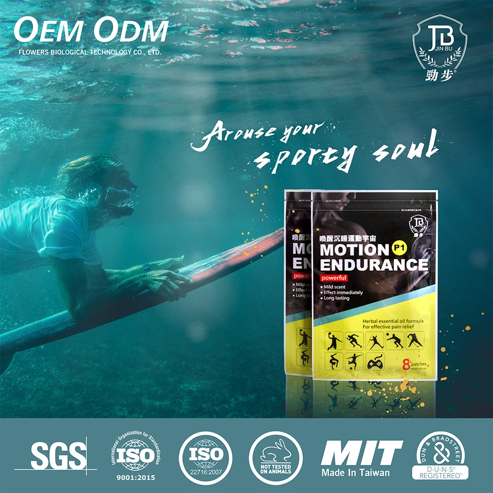 Oem/odm травяной обезболивающий пластырь для суставов коленных