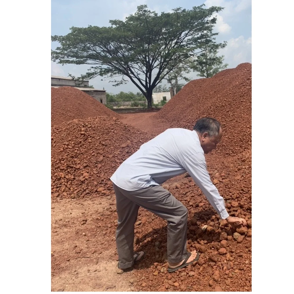 Vung Ang Port Metallurgy Minerals 62% To 70% 8 Percentage Moisture Pyrites Iron Ore From Laos Provided Testing