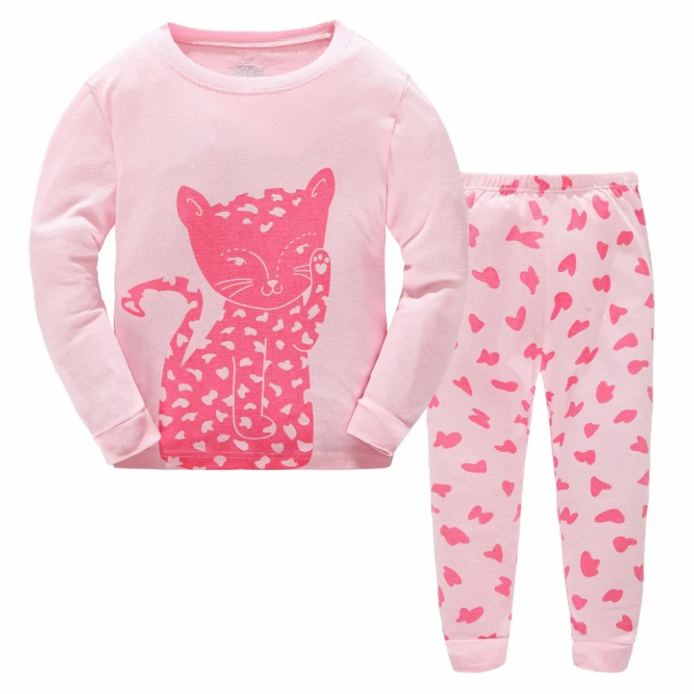 Leisure In Style Custom 2024 Wholesale 100% Cotton Kids Pajamas Premium Quality Low MOQ Crafted In Bangladesh With Puff Print