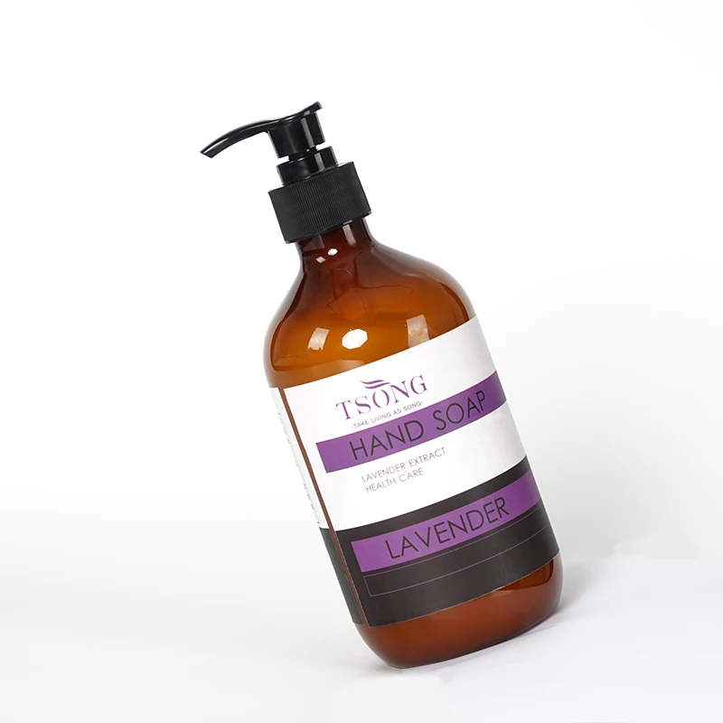 
Guangzhou Manufacturer 500ml Lavender Moisturising Scented Hand Wash Liquid Hand Soap Refill Private Label 