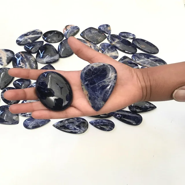  Высококачественный кабошон с кальдалитом лучшее качество синий цвет кальдалитовый драгоценный камень оптовая продажа