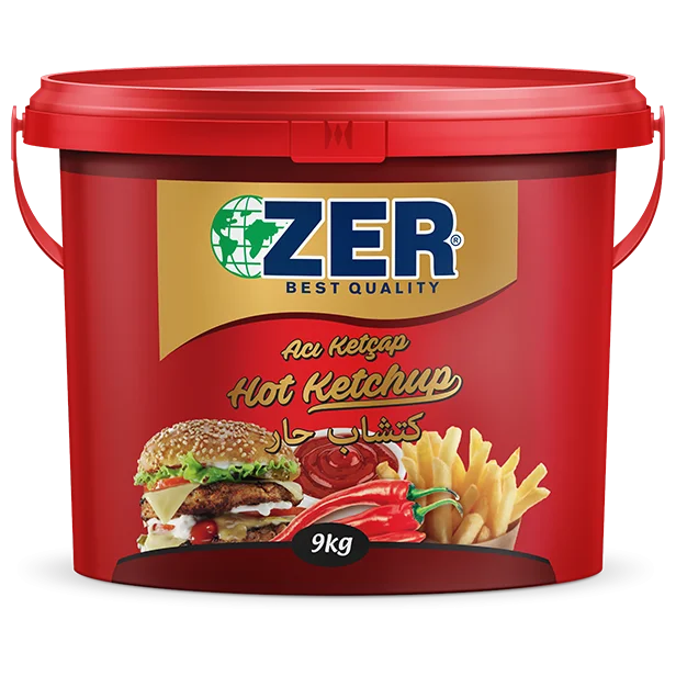 Zer Ketchup Hot 9 kg x 2 Bucket
