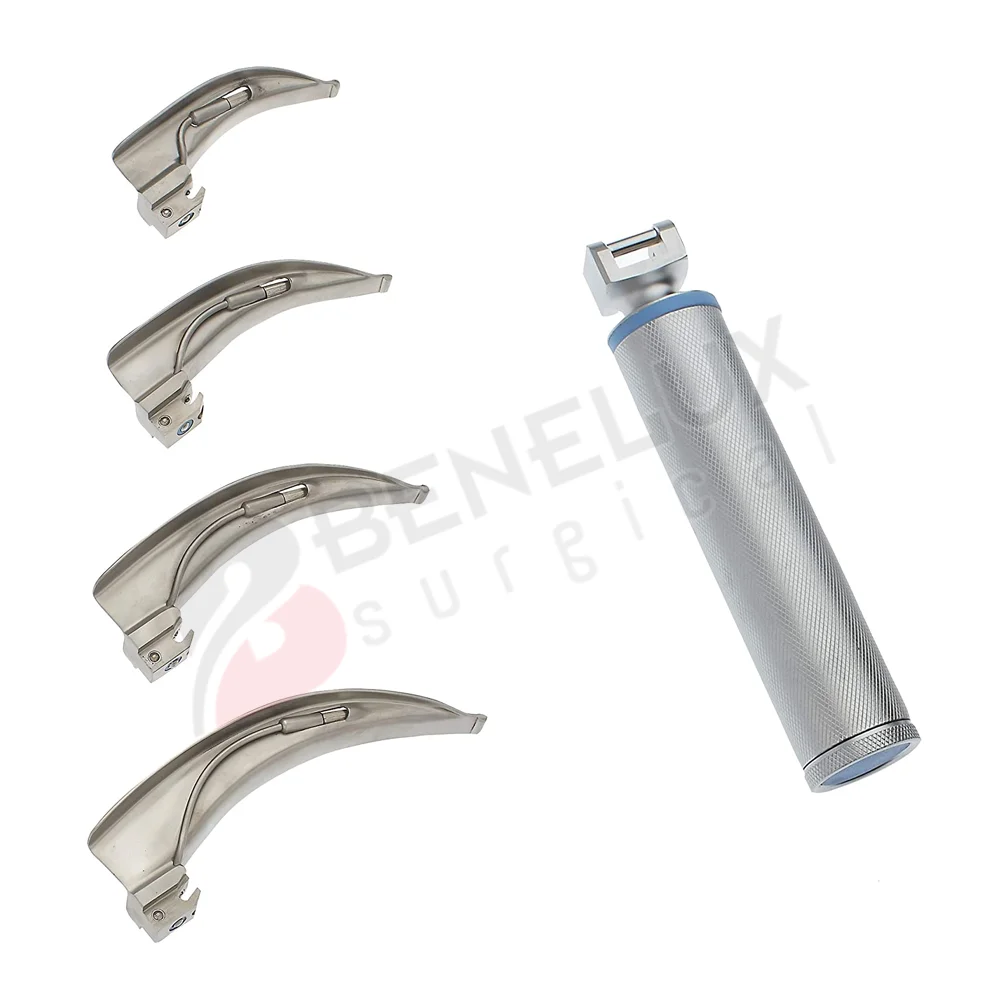 Ларингоскоп волоконно-оптический ENT ларингоскоп с лезвием