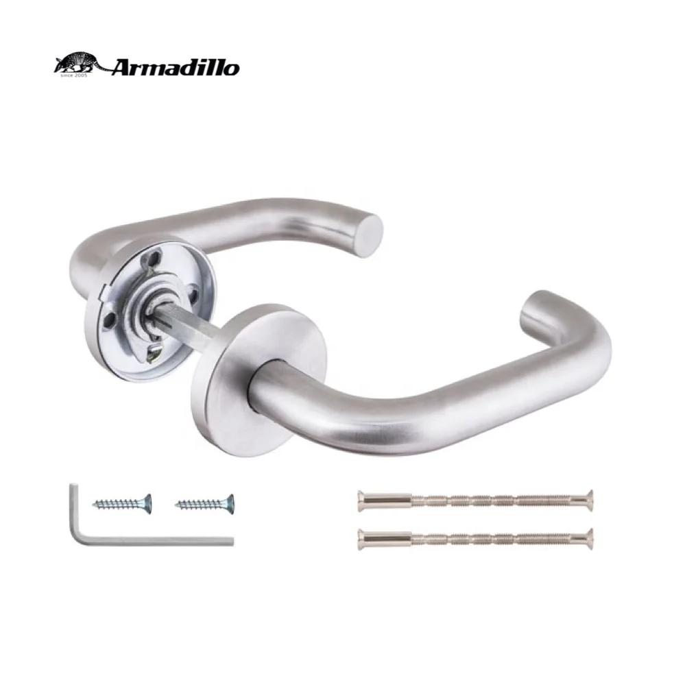 Door hardware Stainless Steel SS 304 Door Handles DSS-0203/19