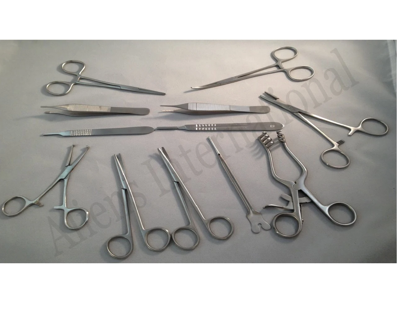Buy Online Top Value High Quality Stainless Steel Major Surgical Instruments Set Basic General Surgery Kit