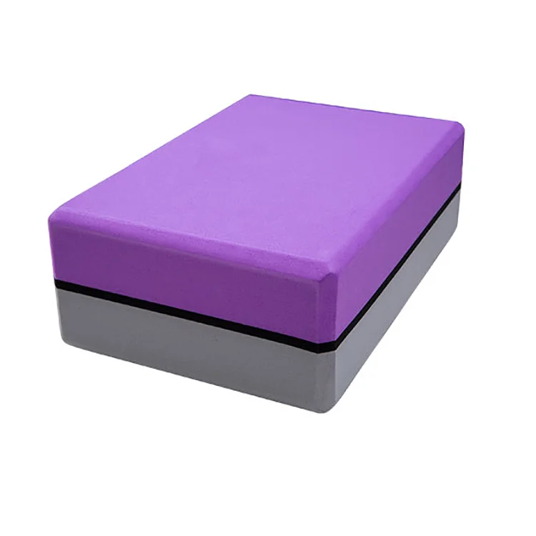 High Density Improve Strength New Type Two-color Yoga Brick EVA Foam Blocks