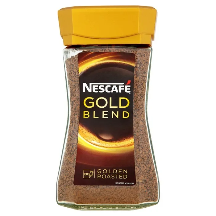 Nescafe мгновенный кофе/оптовая продажа оригинальный Золотой 190 г (банка) порошок для растворимого кофе/Nescafe 3