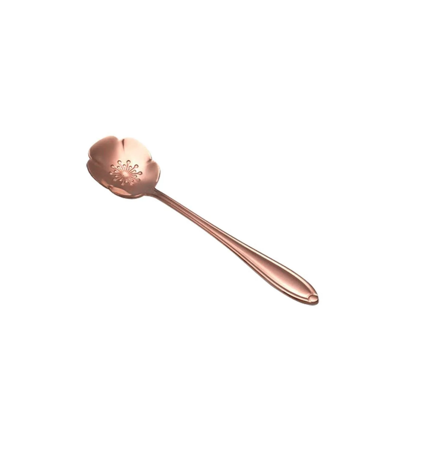 New Brass Coffee Spoon New Mini Spoon For Coffee And Tea Latest Flatware Customized Logo Metal Cutlery Spoon in Wholesale Price