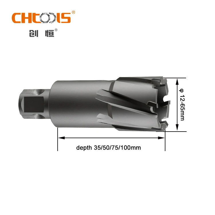 CHTOOLS Universal Shank TCT Core Drills 24*50mm Annular Cutter