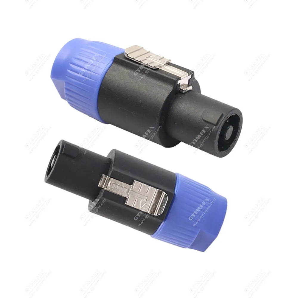 4-Pole Speakon Cable Connector with Latch Lock for speaker line array suwboofer monitor system