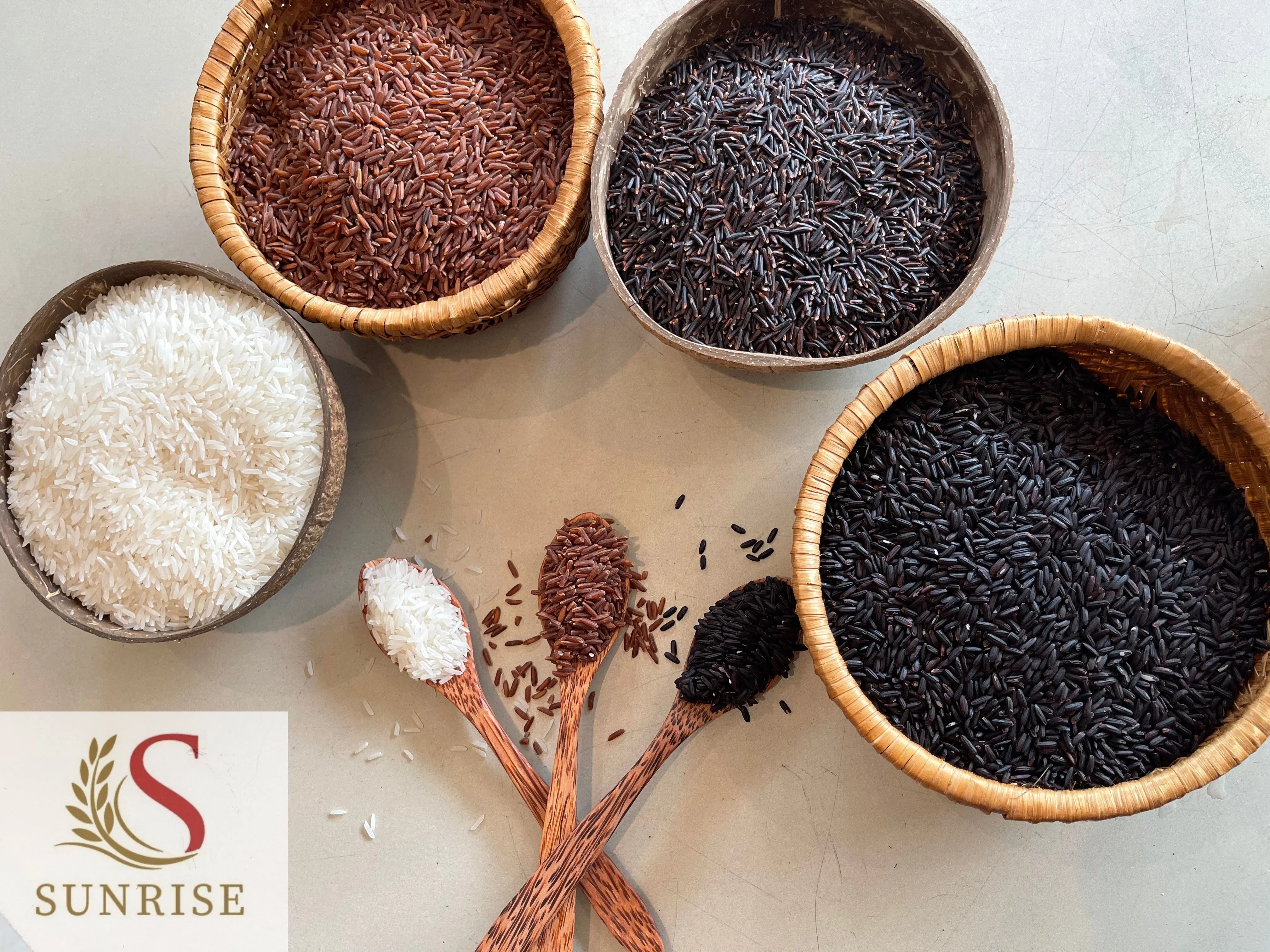 NATURAL ORGANIC BLACK BLUEBERRY RICE - Healthy food (Mobile/ WA: +84986778999 David)