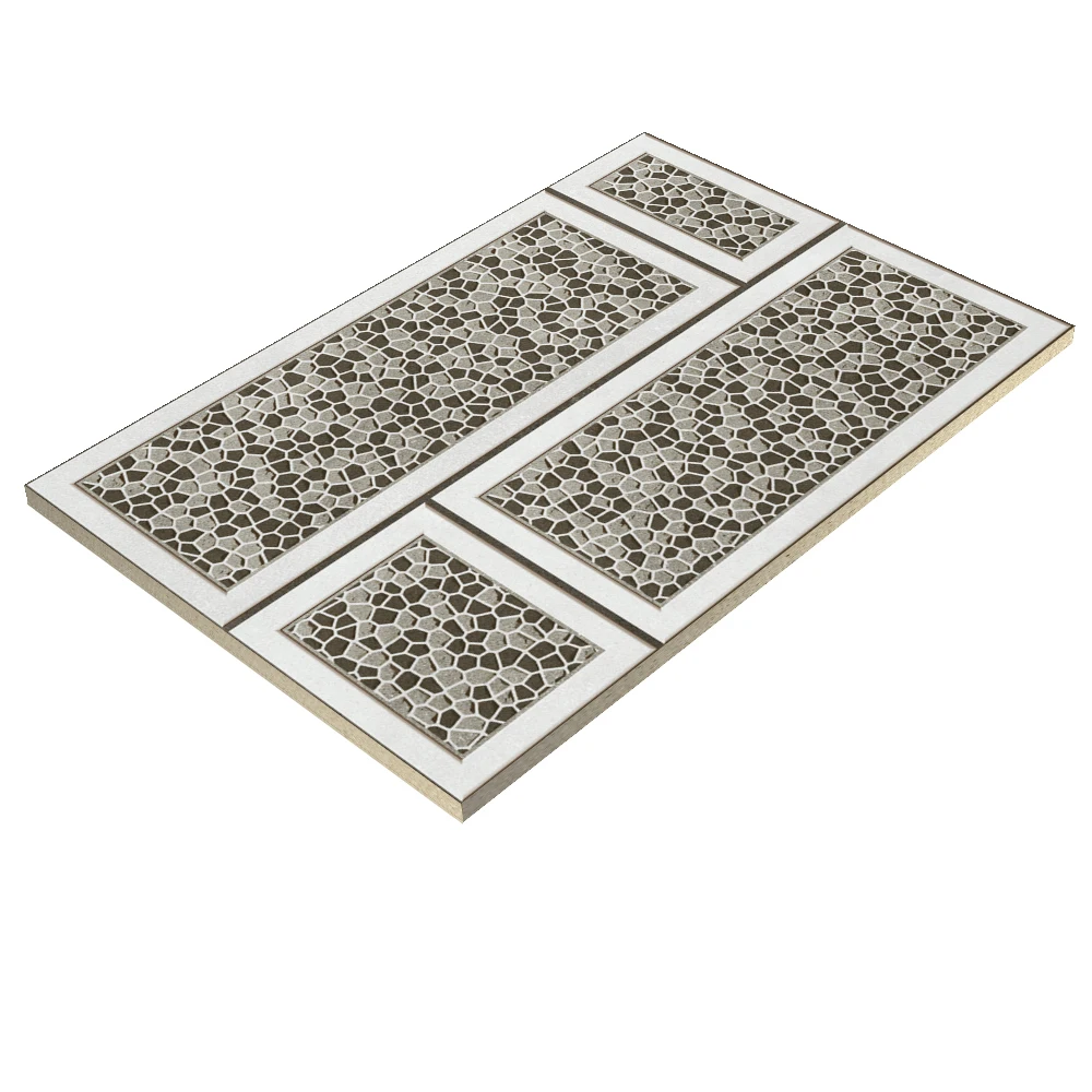 Competitive Price Brown Color Elevation Wall Tiles for Outer Usage 300x450 mm