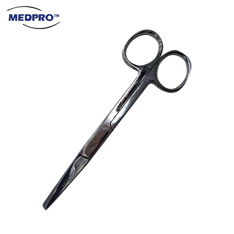 MEDPRO Medical Devices Surgical Instruments Stainless Steel Nursing Scissors With Pocket Clip Holder