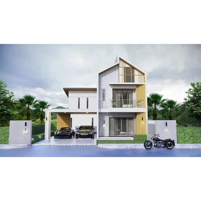 2 этажный дом в комплекте Land 400 квадратный метр thungsong