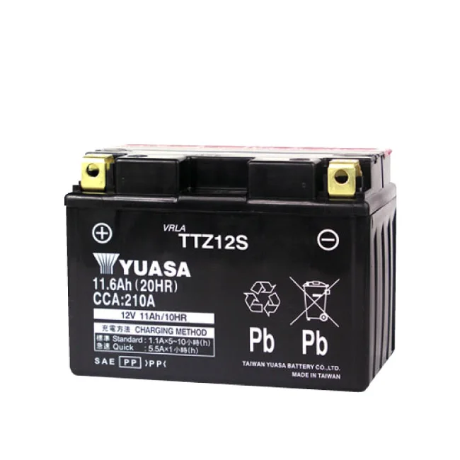 TTZ12S 12v 12n9-bs АКБ для мотоциклов двухколесный