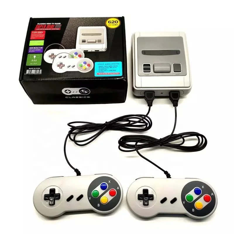 Wholesale Price 8 Bit Handheld Game Player Retro Video Game Console 620 Classic Games Child Gaming Players Console 620