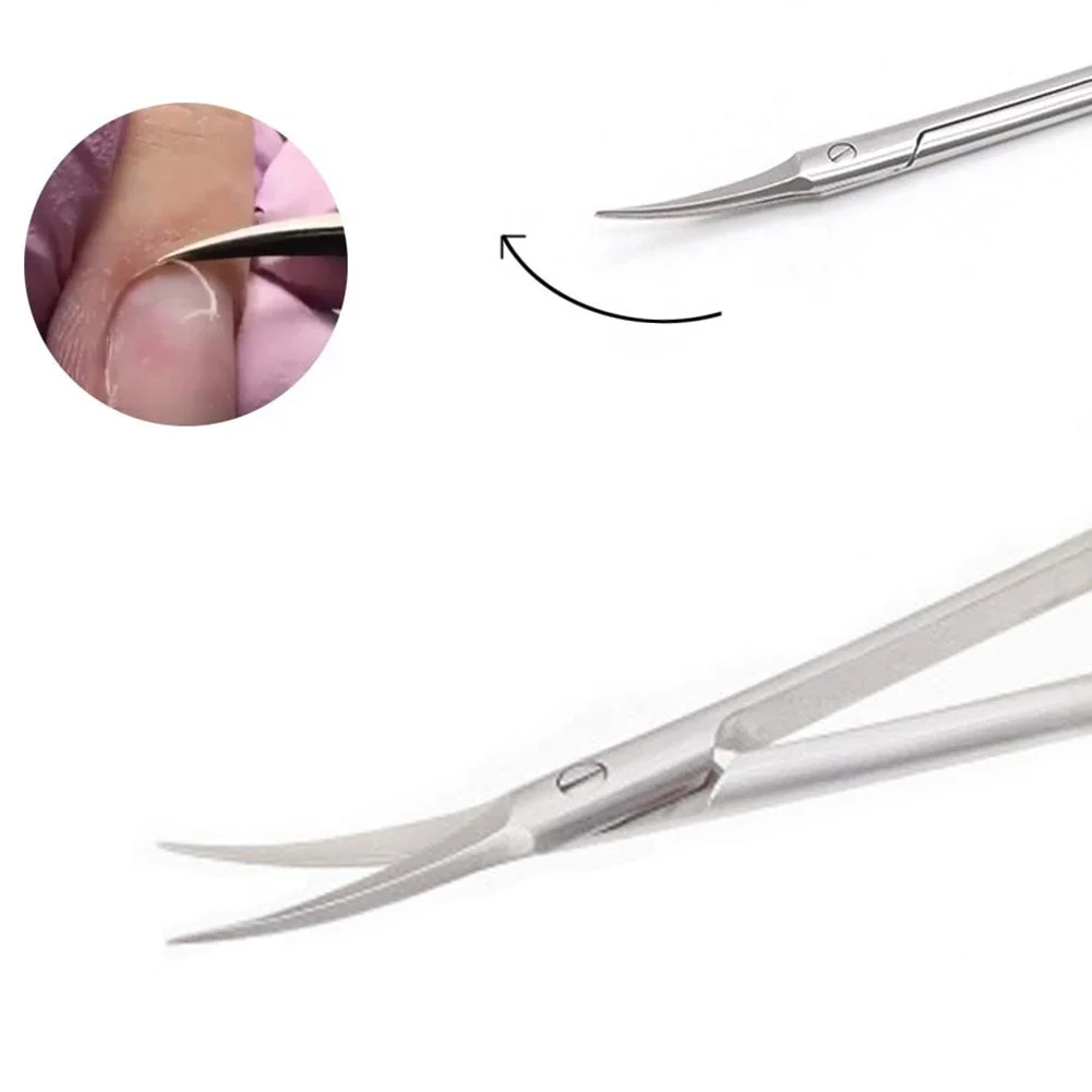 Professional Nail Scissor cutter Sharp Cuticle Scissor manicure Pedicure Cuticle Scissors
