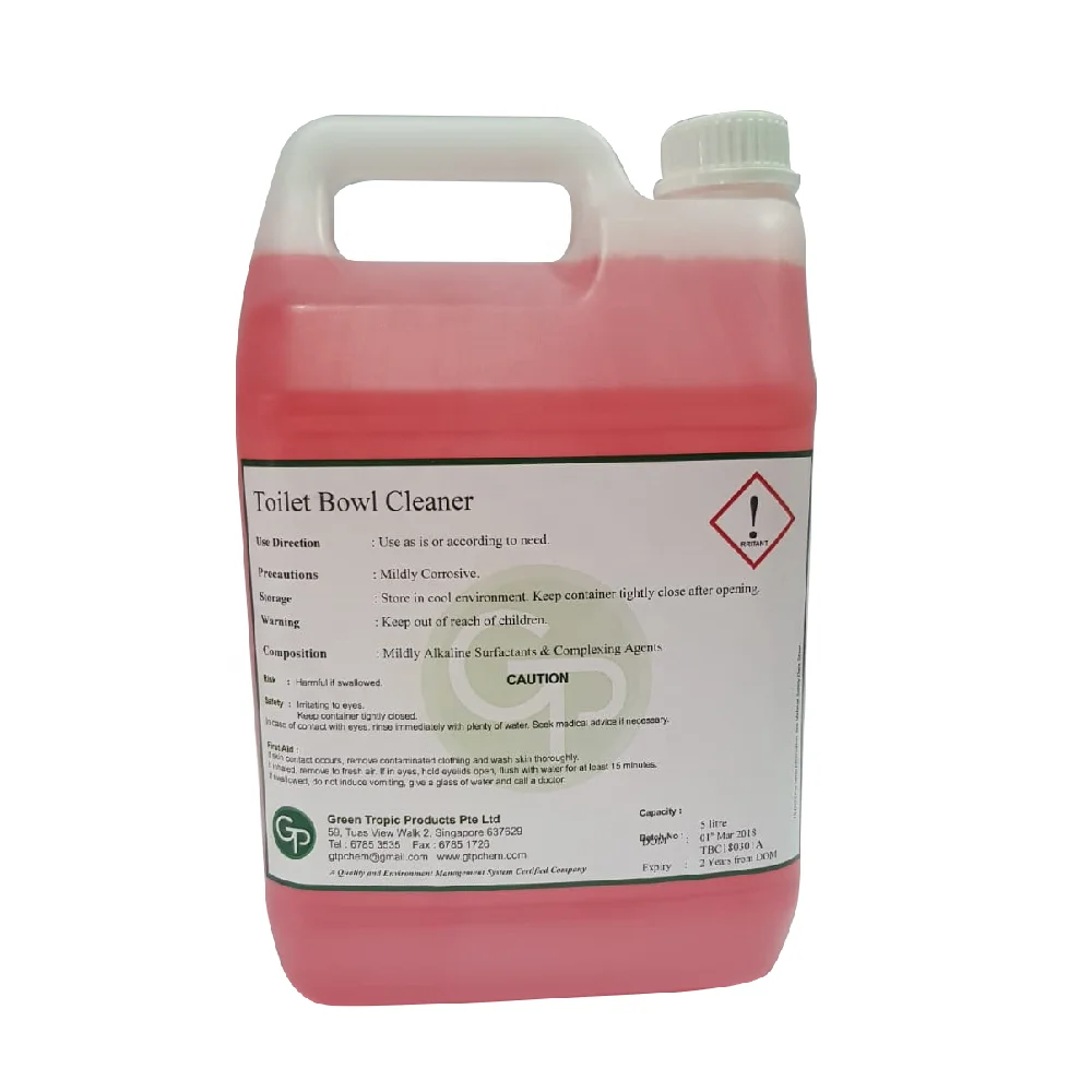 
High Quality Organic Acids GT 512 Toilet Bowl Cleaner Good For Cleaning Dodorizing Sanitizing Toilet 