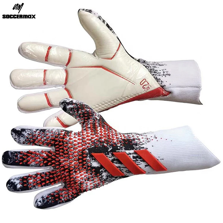 Wholesale Breathable Professional Football Gloves Training Football Best Goalkeeper Latex Gloves