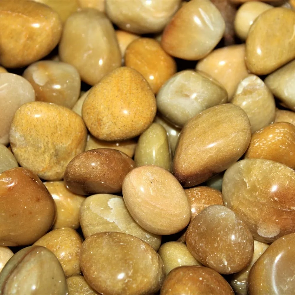 Wholesale Natural Yellow Aventurine Tumbled Stone Healing Crystal Stones Crystal Gravel Tumbled Stones For Gifts Natural healing