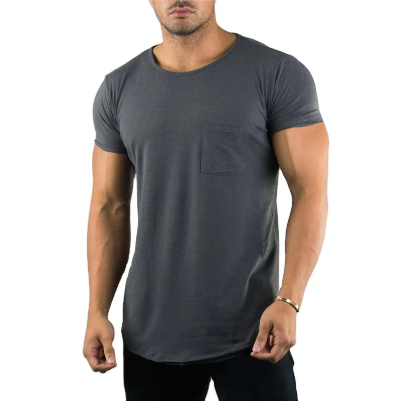 
New Fashion t shirts Black Melange Color Men Slim Fit t shirts | Round Neck Men casual wear streetwear jogging T shirts 
