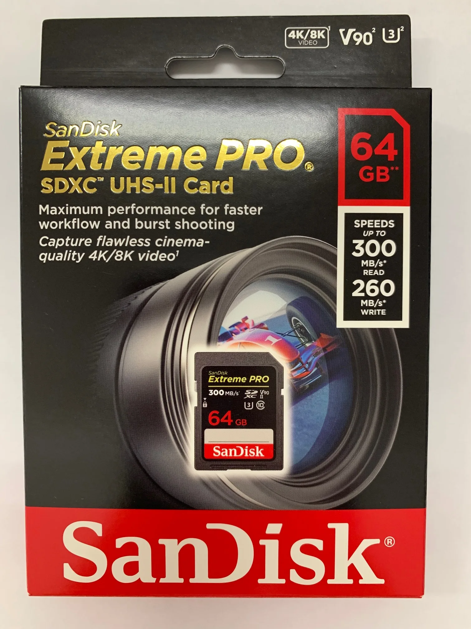 Extreme Pro SD SDSDXDK-064G-GN4IN R300 W260