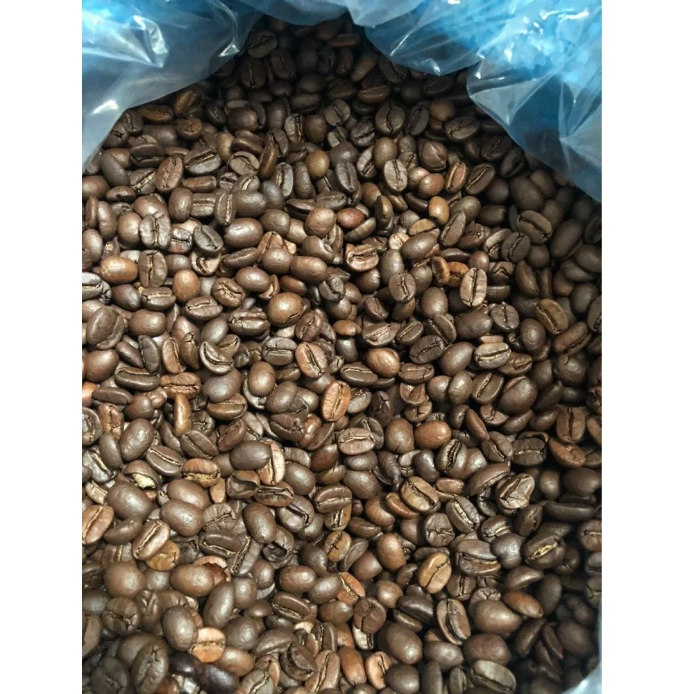 
Best Selling ISO and HACCP Certification Robusta Roasted Coffee Bean 500g in Zipper Bag Packaging 12 Months Shelf Life 