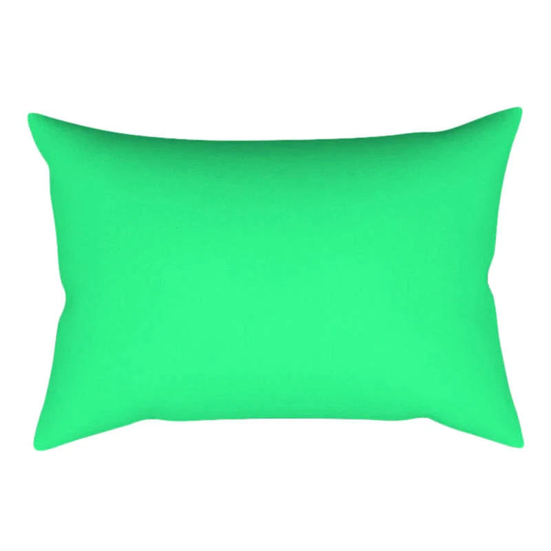 New Leaf Pillow Case Sofa Car Waist Cushion Cover Decorative Home Cover Oxford Case