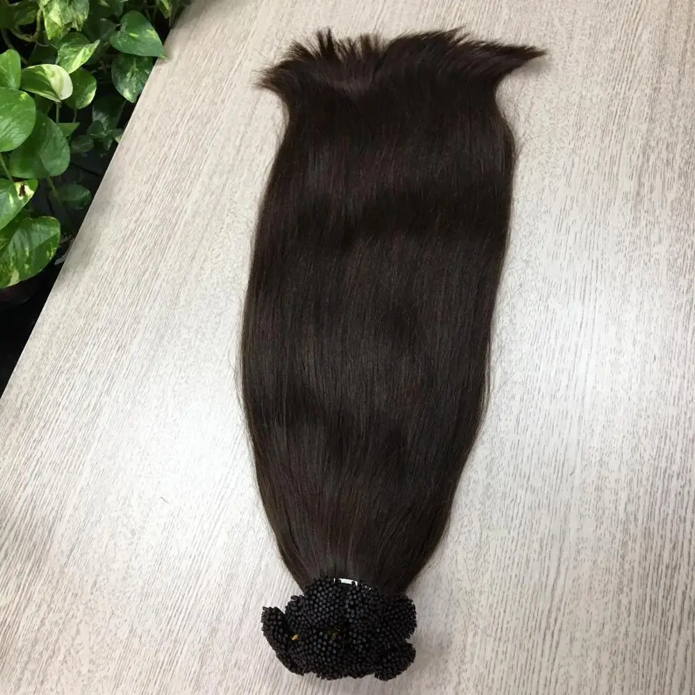 ITIP HAIR EXTENTION BROWN  HAIR  FROM VIRGIN HAIR WITH PRICELIST UPTO 32'