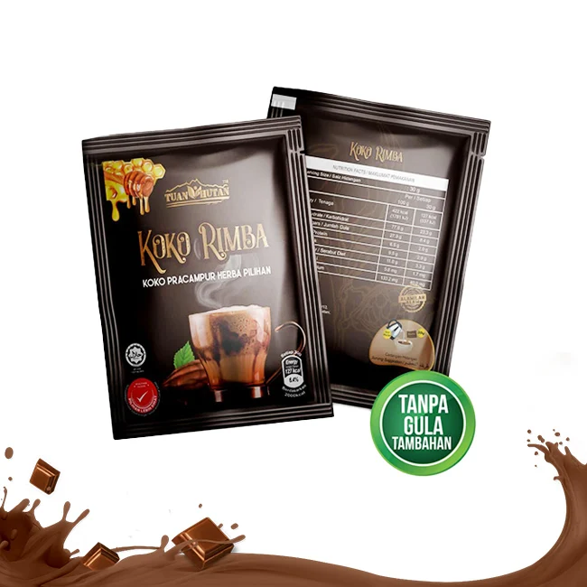 Best Seller Cocoa Rimba Chocolate Cocoa Drinks Good For Health Can Served Cold and Hot Perfect Afternoon Tea Drinks