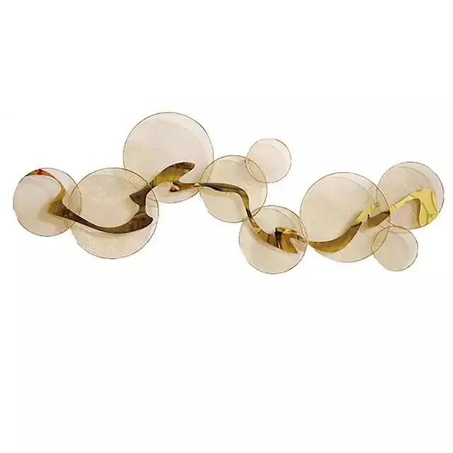 Leaves and Berries Metal Scrollwork Wall Decore