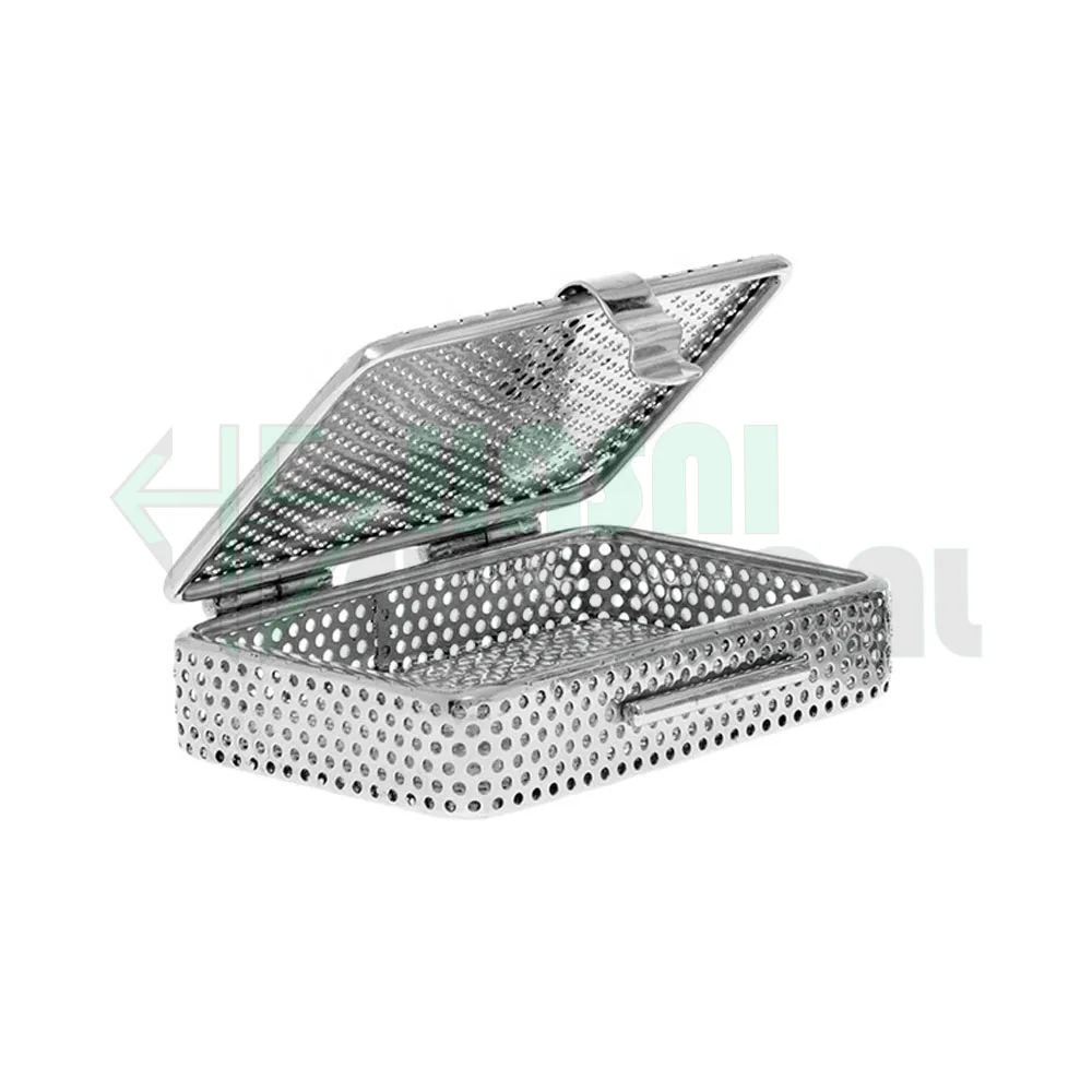 Set of 2 Mesh Tray with Drop Handles, Stainless Steel Hot sales CE ISO Approved Top of our productions