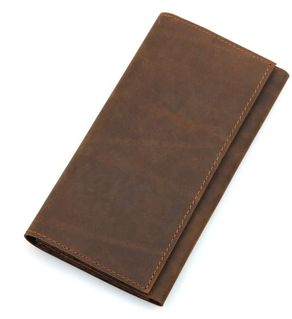 Top selling Card Multi Function Leather Long Wallet Cow-Hide Leather Long Wallets