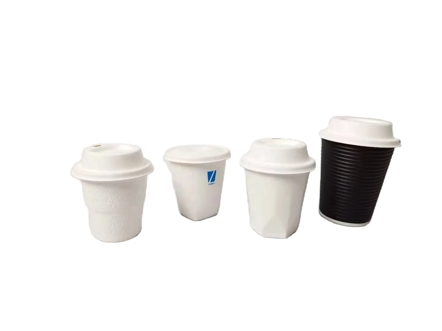 Индивидуальный дизайн логотипа бумажная чашка 6 8 10 12 16 унций одиночные двойные бумажные кофейные чашки с одноразовой бумажной чашкой