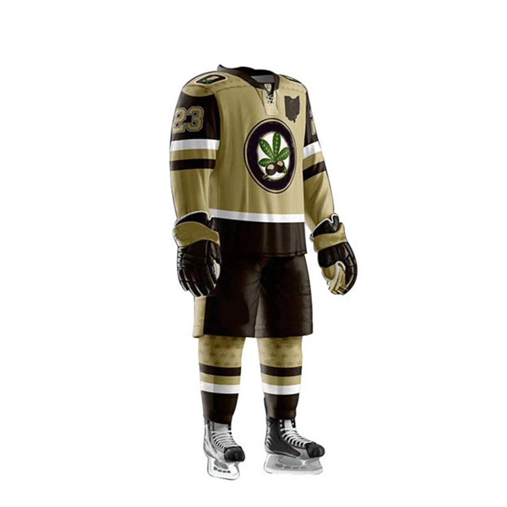 Личная марка горячая цена Новое поступление униформа для хоккея с шайбой