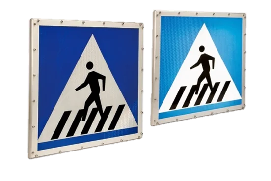 Светодиодные пересечение пешеходов с внутренней подсветкой