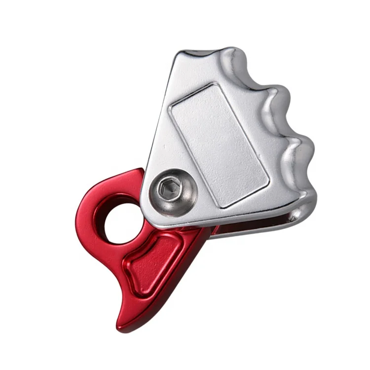 
climbing fall arrest device aluminum rope grab 