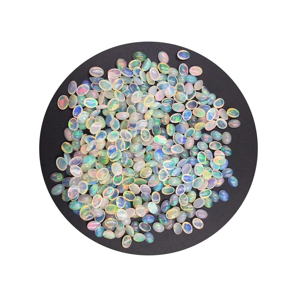 Premium Quality Beautiful Ring Use Real Look Opal Oval Shaped Semiprecious Supplier Narnoli Gems Gemstone