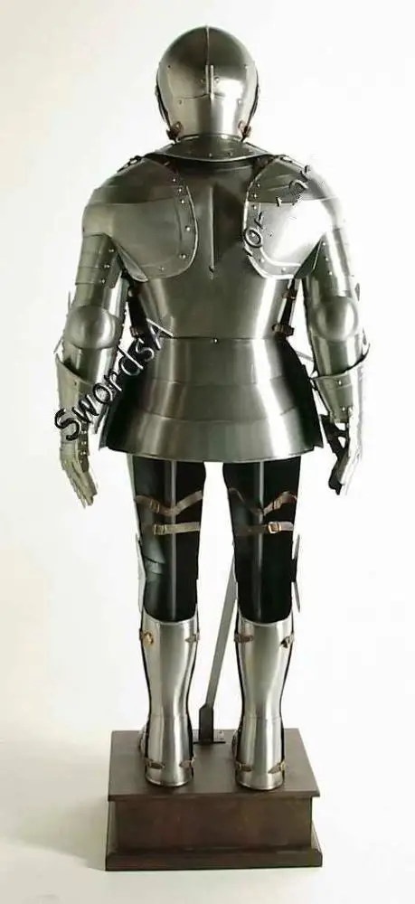 Medieval Full Suit of Armor Reenactment Collectibles Full Body Suit 6 Feet Full Armor With Stand