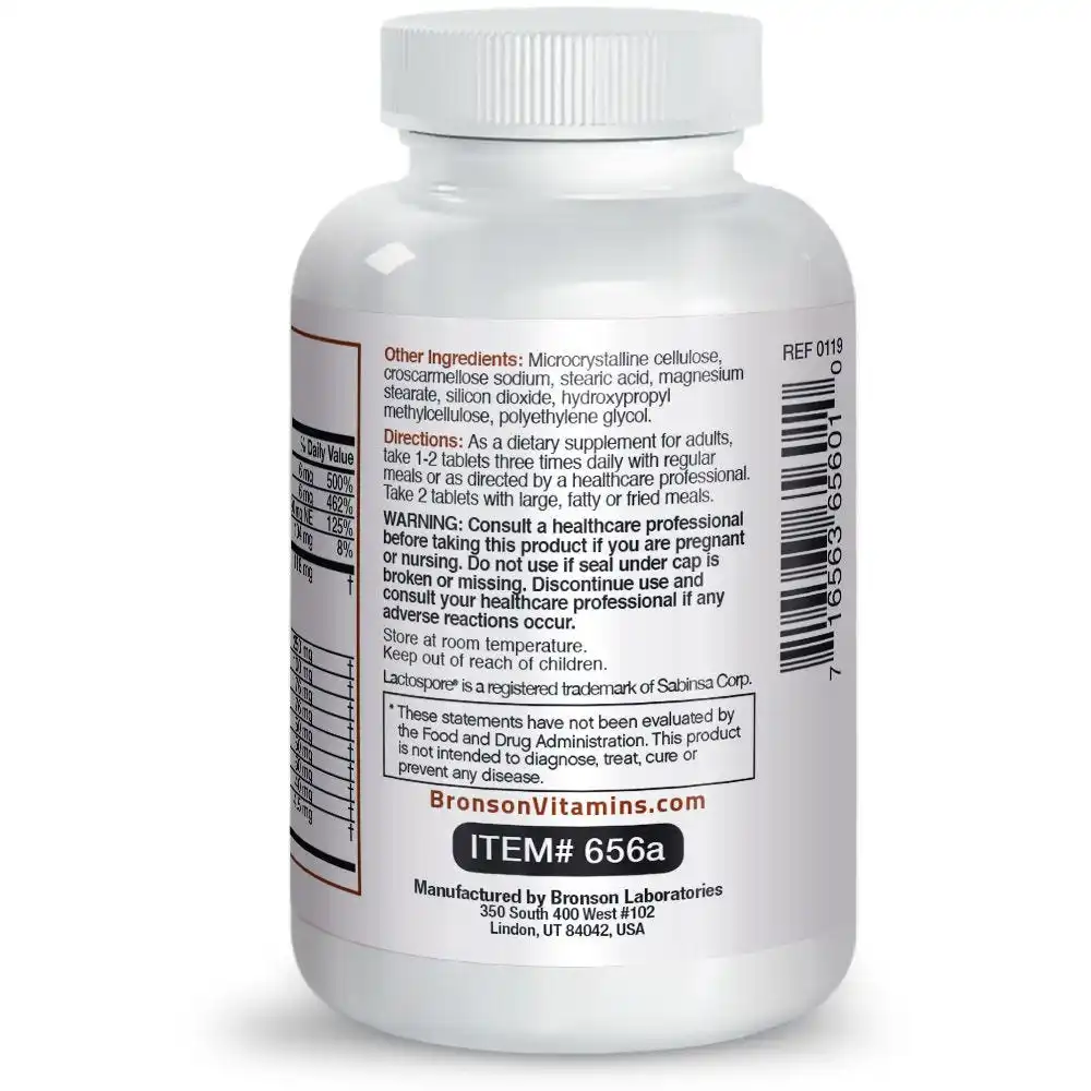 Daily Digestive Enzyme Complex - 120 Tablets