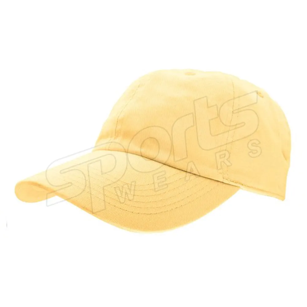 Hot selling 100% cotton embroidery baseball hat adjustable running  golf hats