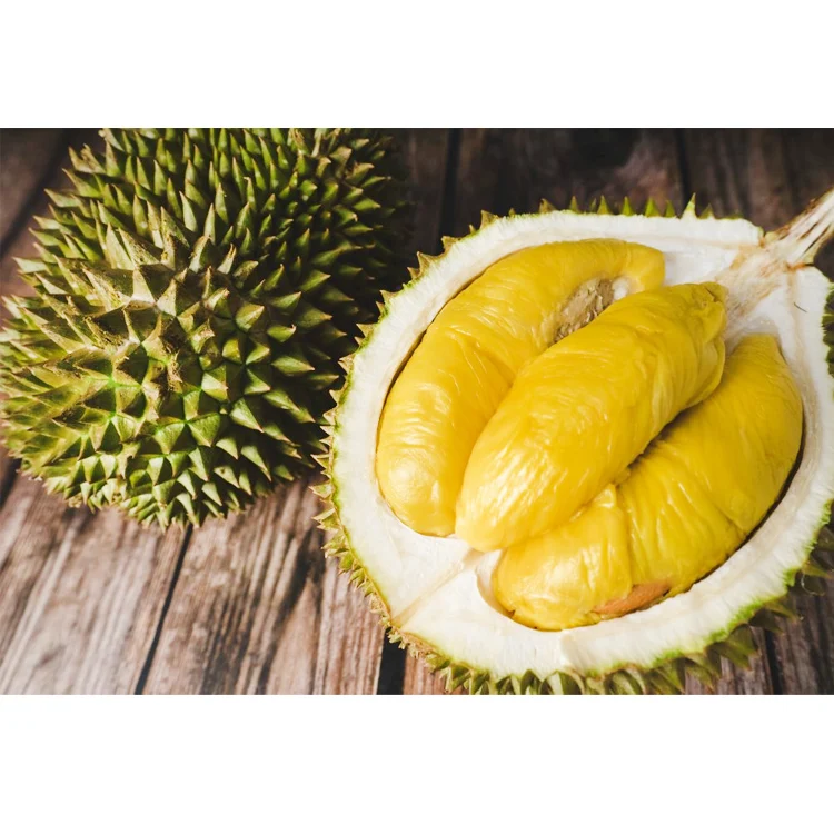 Low Price Bulk Sale D197 Golden Musang King Whole Fruit with Shell Premium Malaysia Freeze Durian Top Fruits