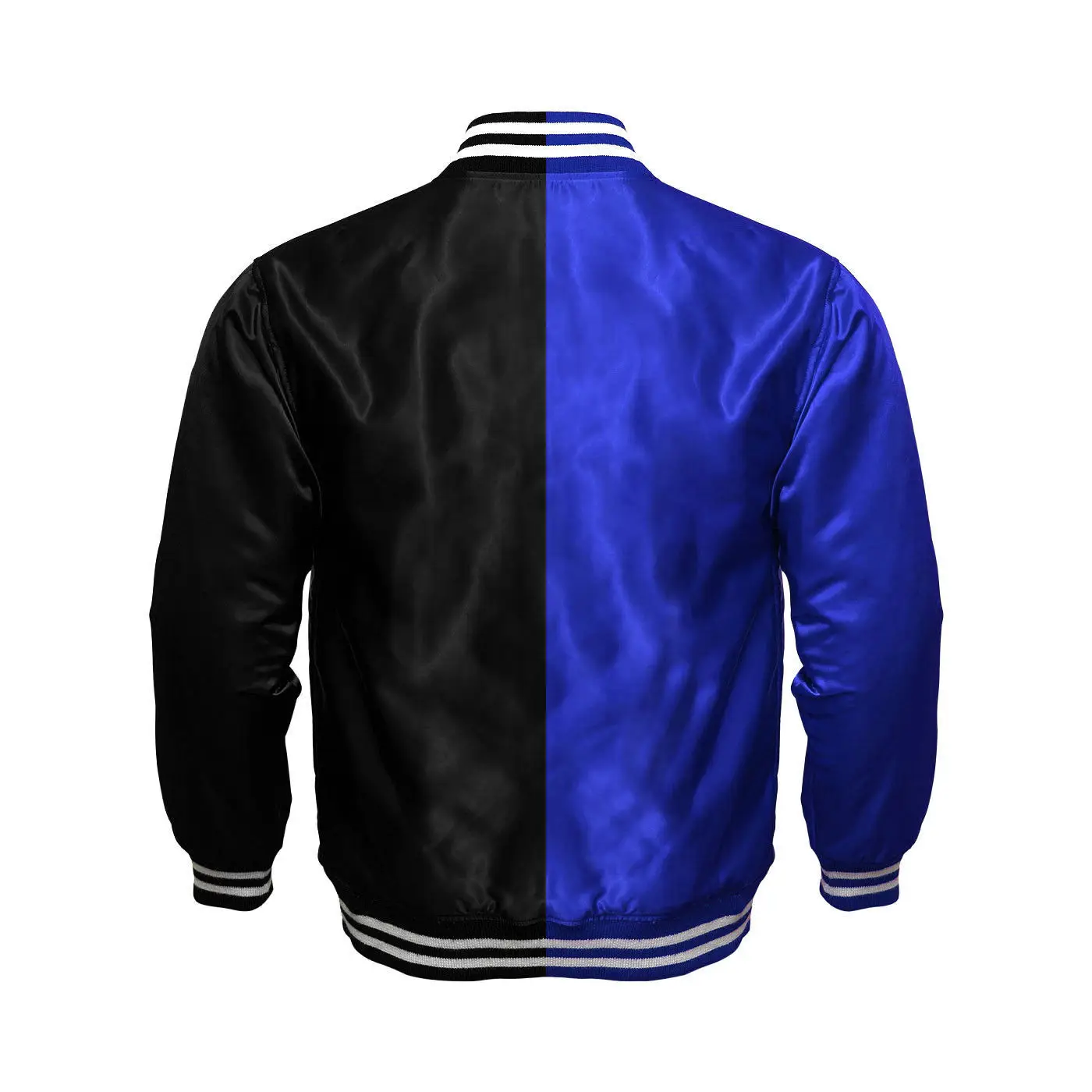 Индивидуальная модная профессиональная Удобная атласная бейсбольная куртка-бомбер Letterman