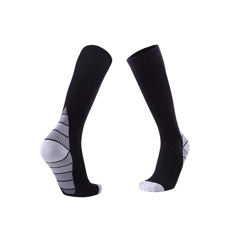 Custom Logo Long Men Sublimated Women Sports Nursing Medical Running Socks Compression