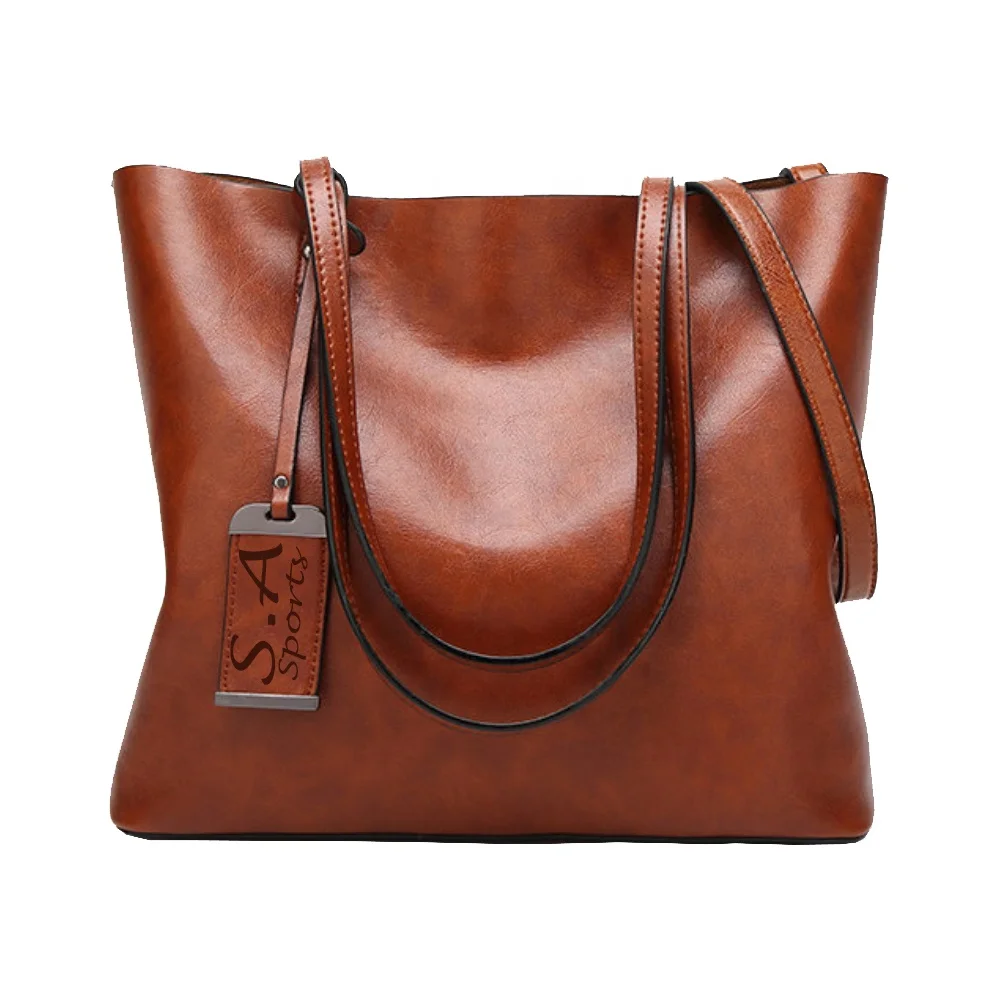 Women Leather Bags Custom Women Handbags Genuine Leather Hand Bag for Ladies Cowhide Leather Ladies Bags