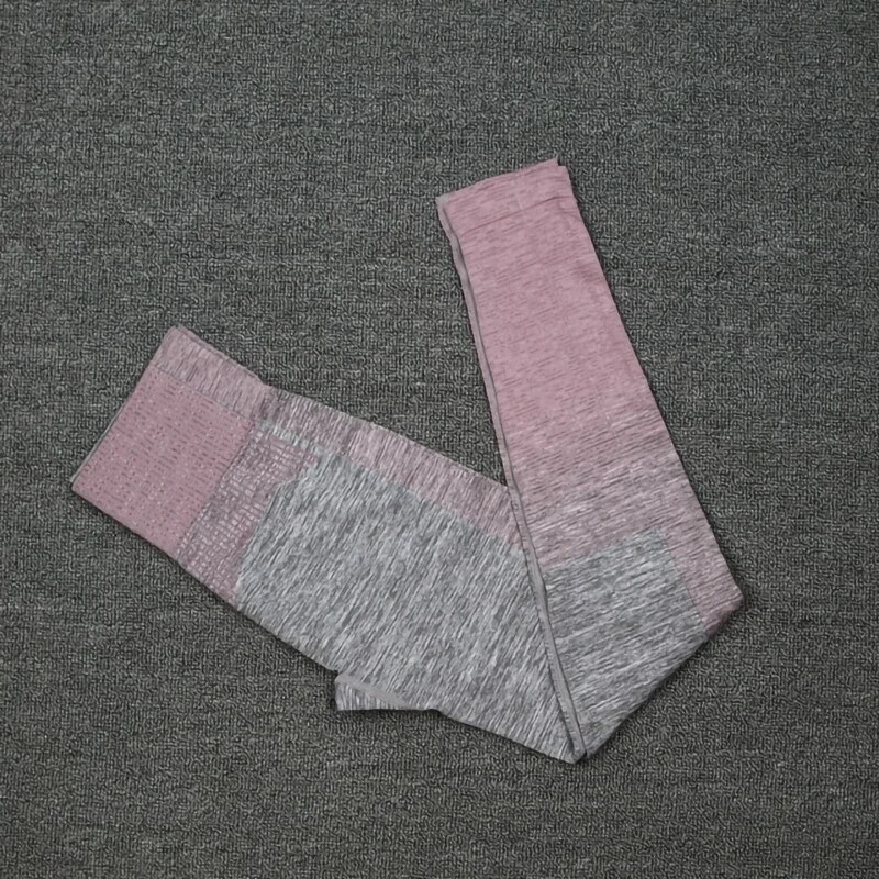 
Fitness Leggings Women High Push Up Fitness Leggings Slim Knitting Workout Jegging Femme New 