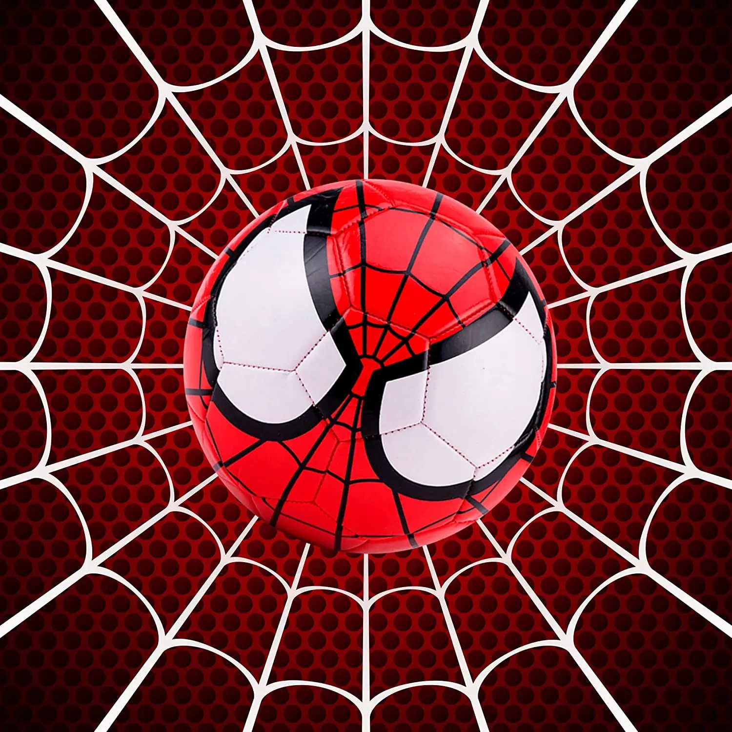 High Quality Spiderman Mini Machine Sewn Training Soccer Ball with Customize Logo for Kids in all Sizes